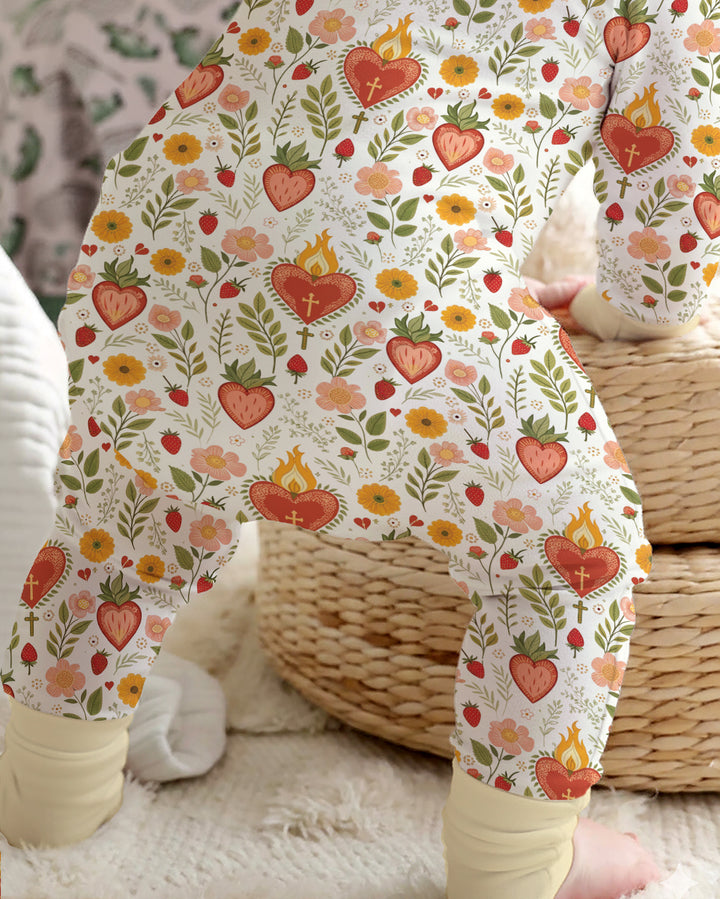 Sacred Blooms Bamboo Convertible Zippy