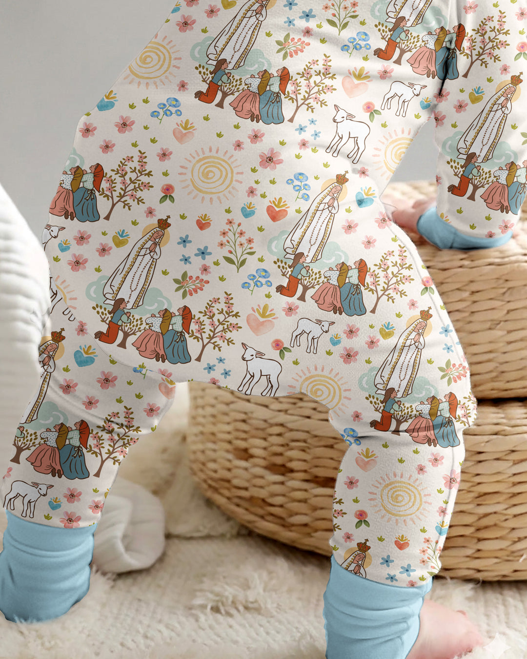 Our Lady of Fatima Bamboo Convertible Zippy