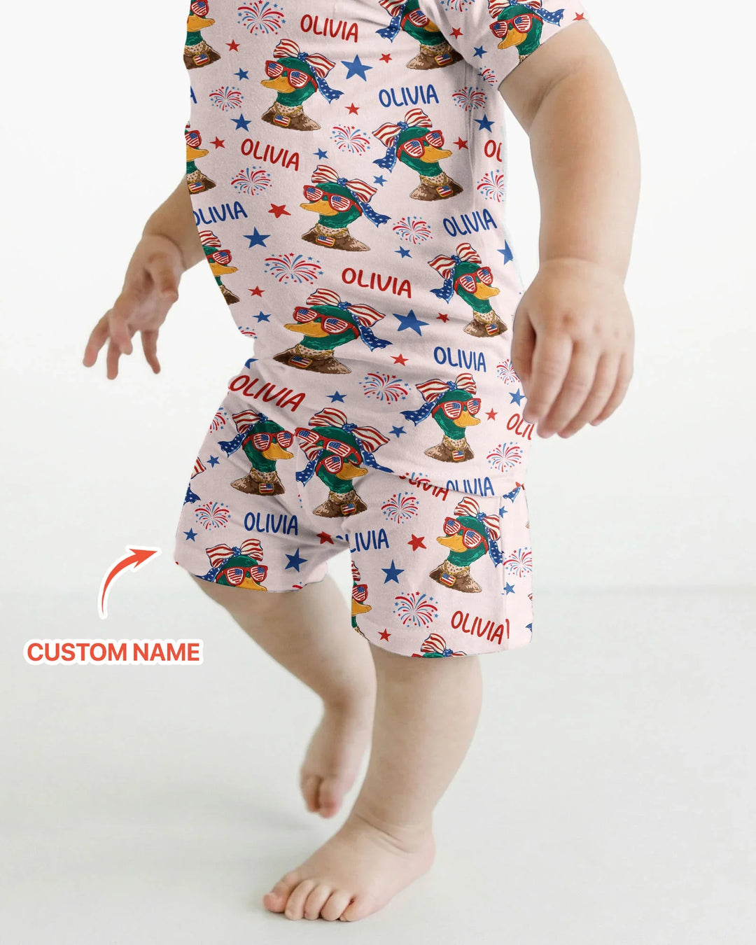 Schlafanzug-Set zweiteilig, kurze Ärmel, kurze Hose, Bambus