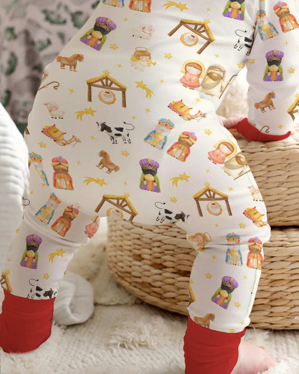 Gerippte Babykleidung mit individuellem Foto - Weich &amp; Skizzenhaft