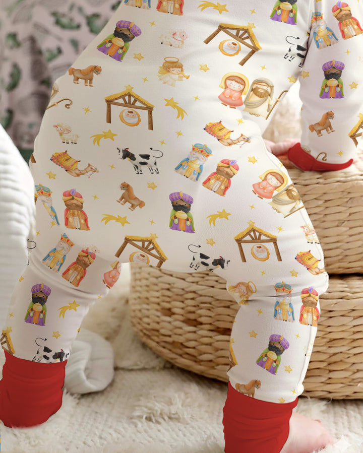 Gerippte Babykleidung mit individuellem Foto - Weich &amp; Skizzenhaft