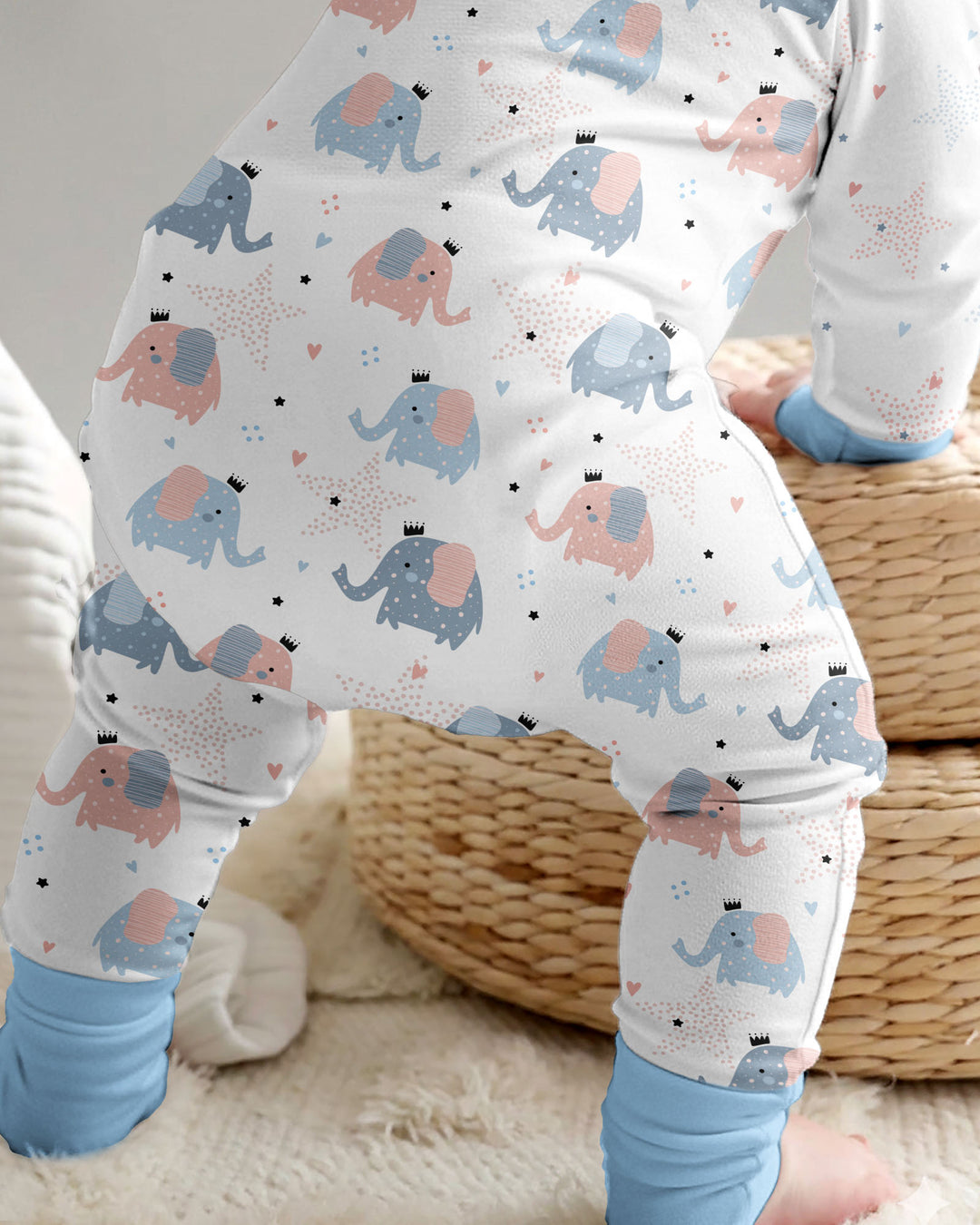 I Love Mommy & Daddy, but Grandma & Grandpa Are the Best! Bamboo Convertible Zippy