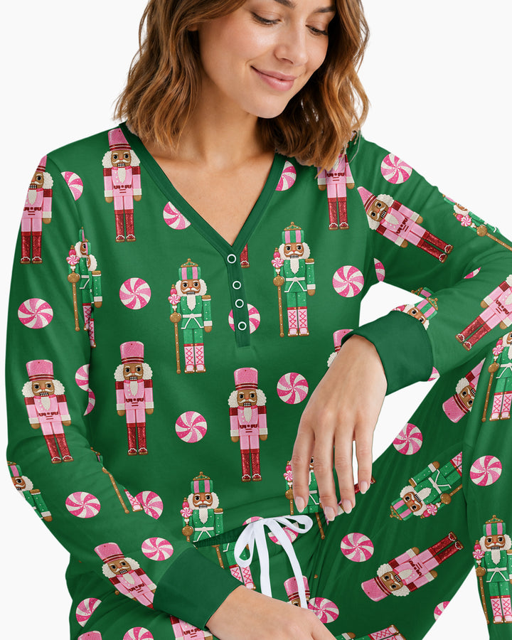Pink Nutcracker Dreams Bamboo Women Pajama Set