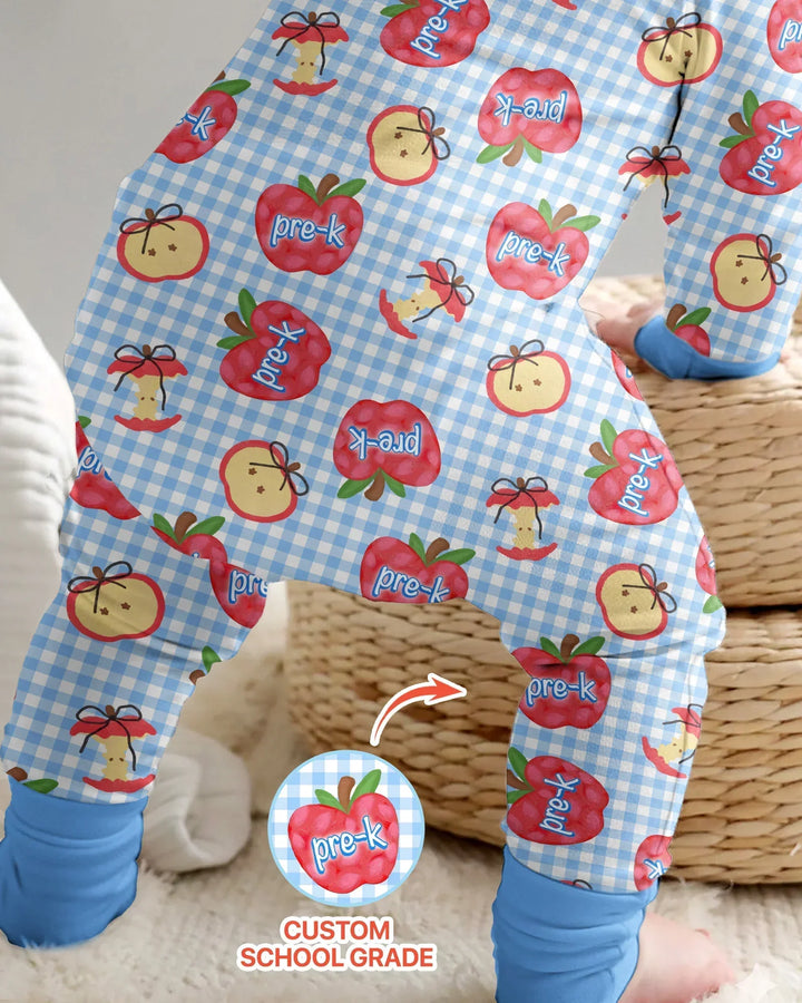 Gerippte Babykleidung mit individuellem Foto - Weich &amp; Skizzenhaft