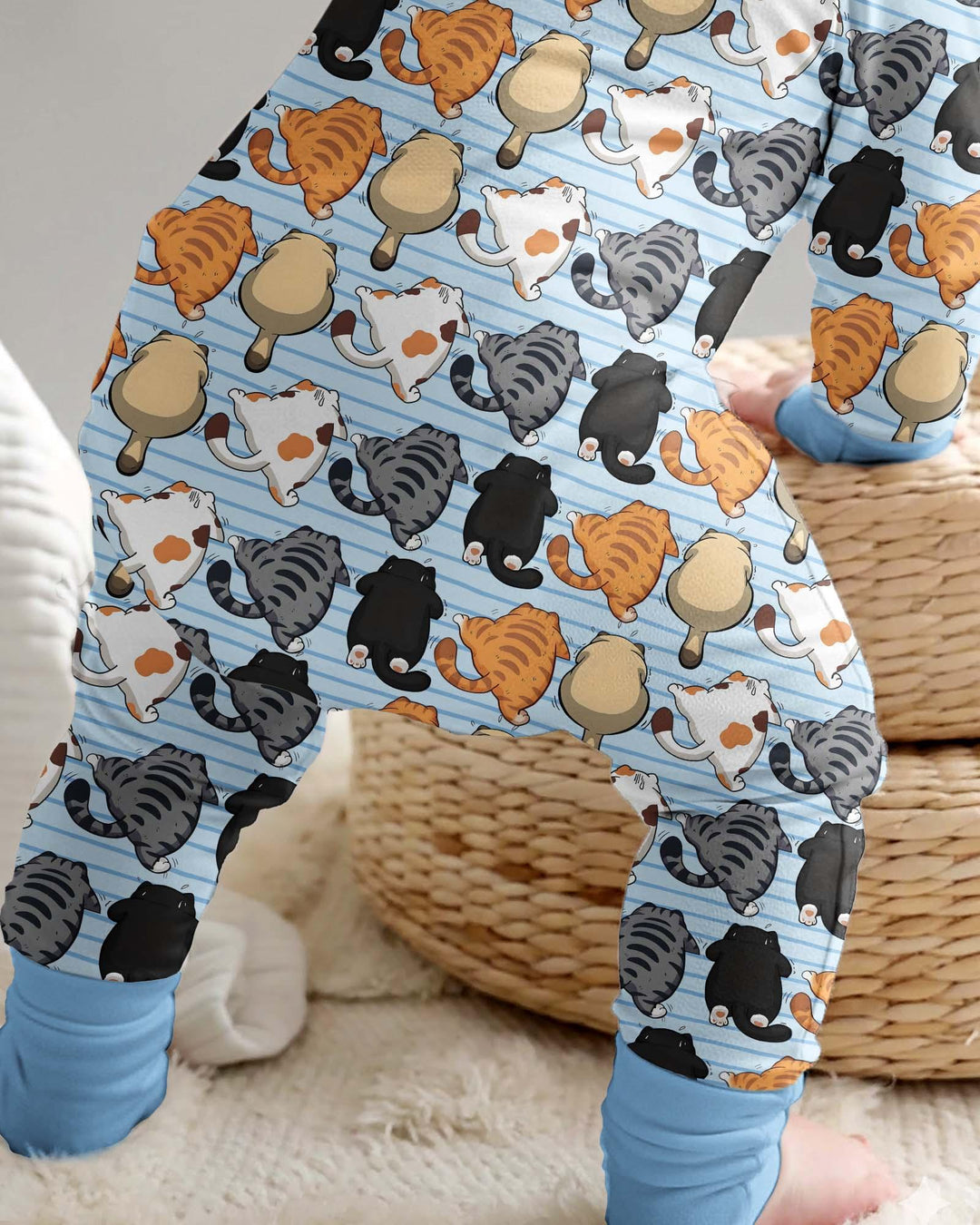 Gerippte Babykleidung mit individuellem Foto - Weich &amp; Skizzenhaft
