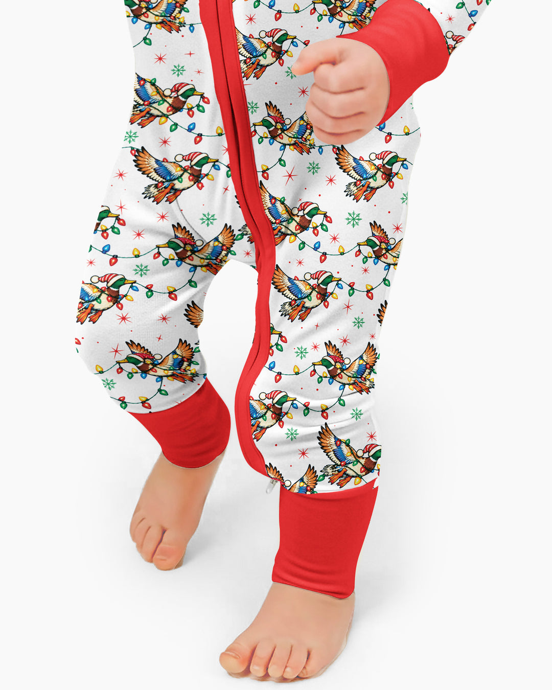 Preppy Christmas Mallard Duck Bamboo Convertible Zippy