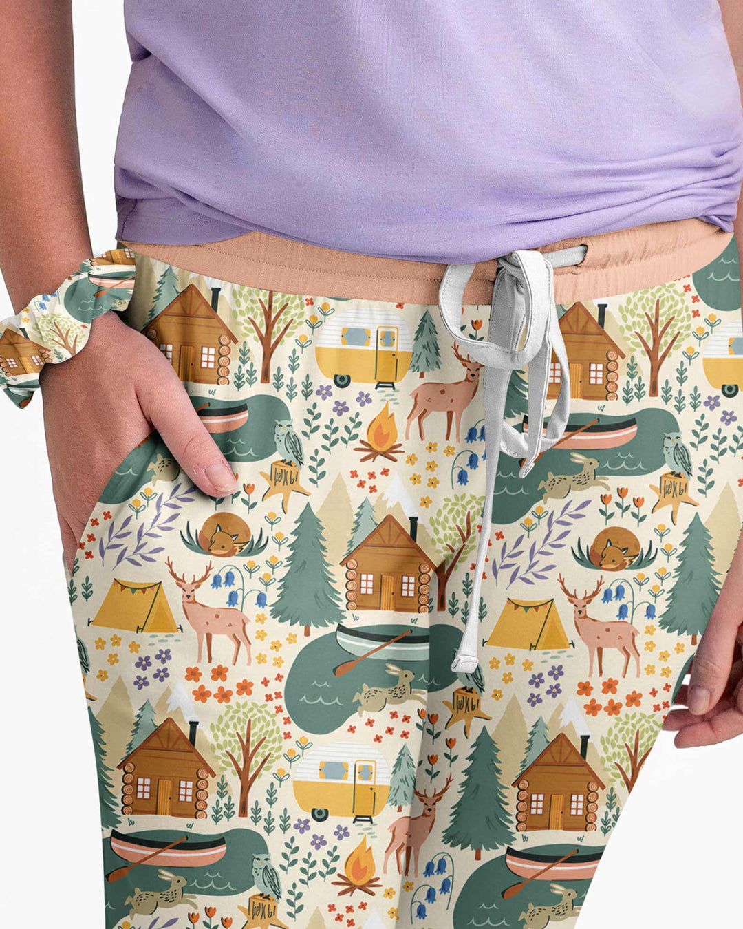 Vorlage Bambus Damen Pyjama Set