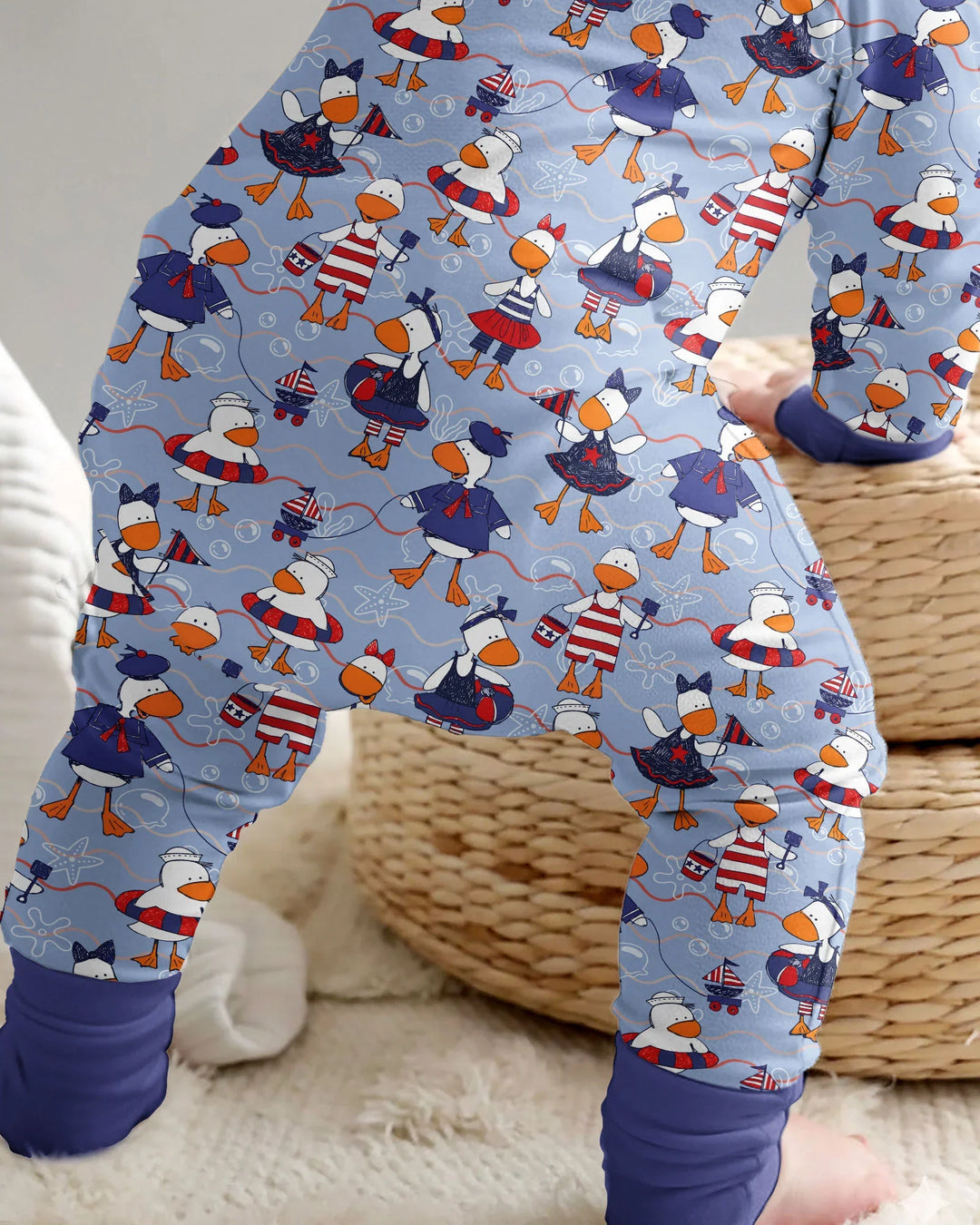Gerippte Babykleidung mit individuellem Foto - Weich &amp; Skizzenhaft