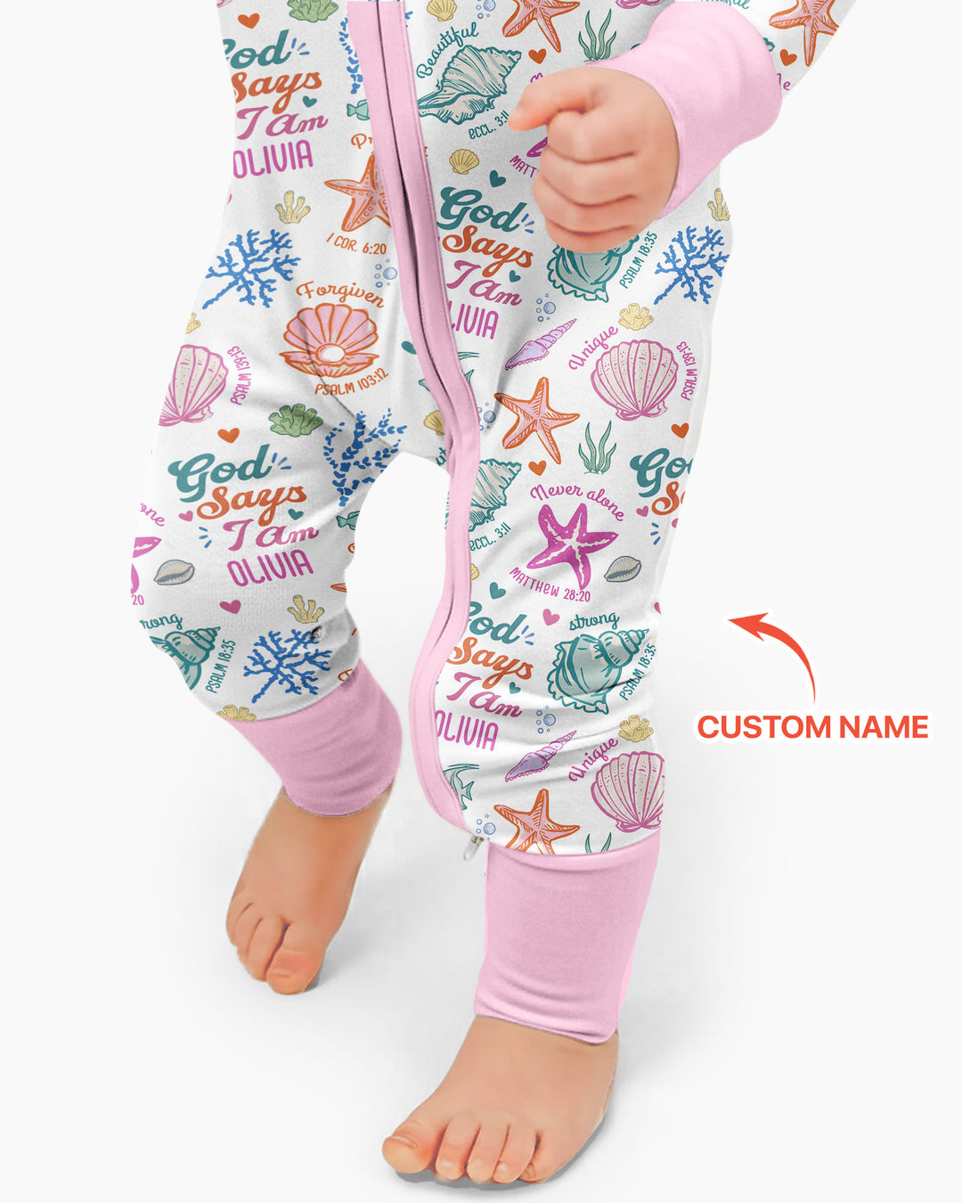 Gerippte Babykleidung mit individuellem Foto - Weich &amp; Skizzenhaft