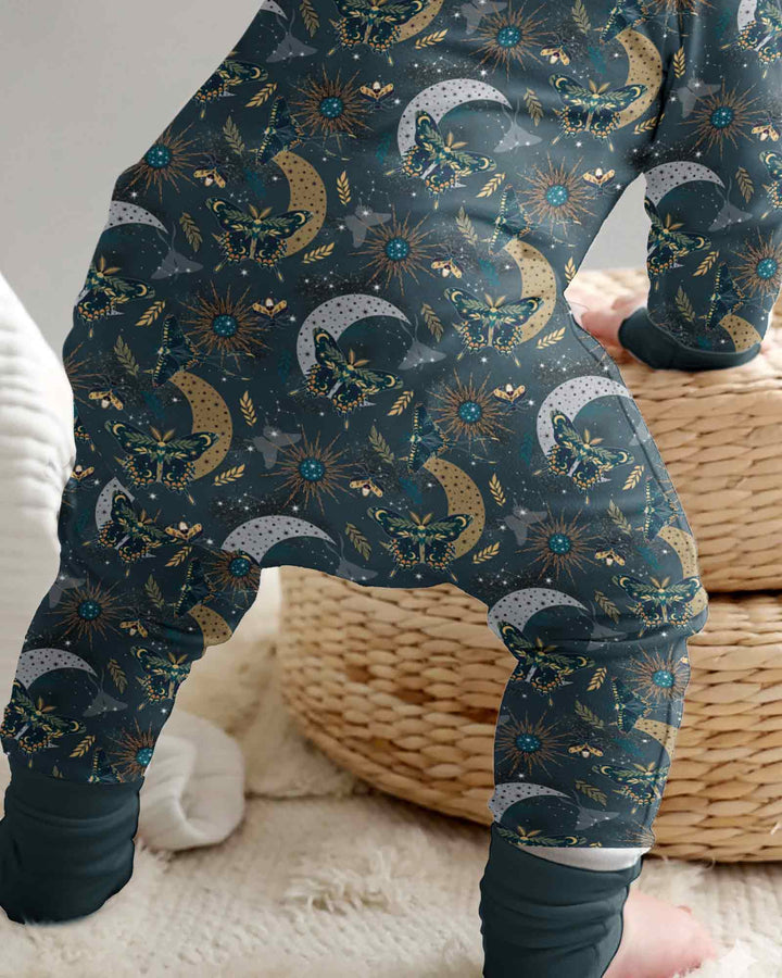 Celestial Moths Bamboo Convertible Zippy