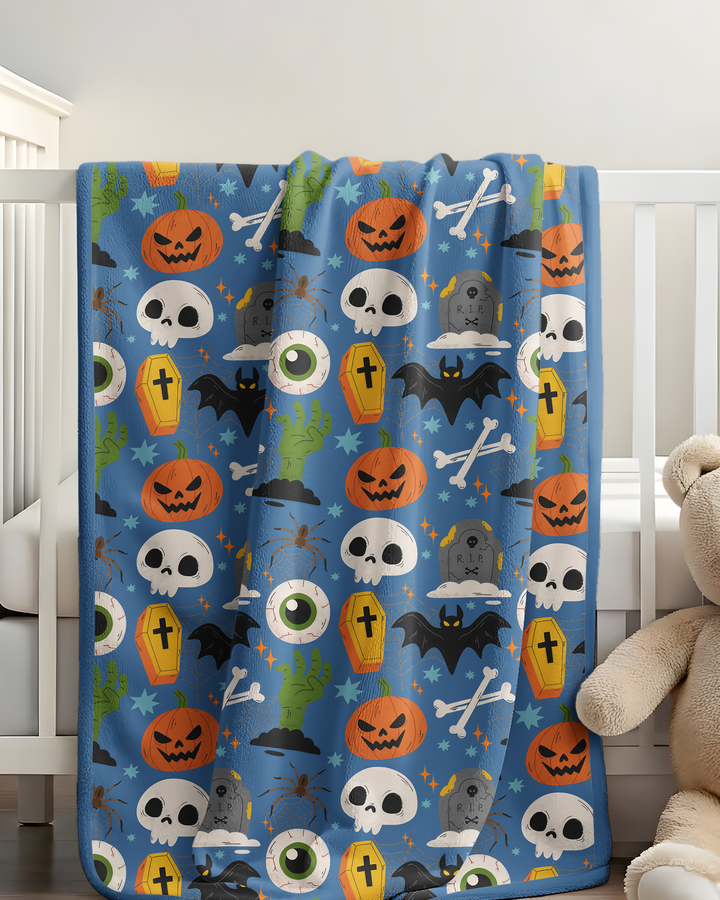 Little Monsters Bamboo Blanket