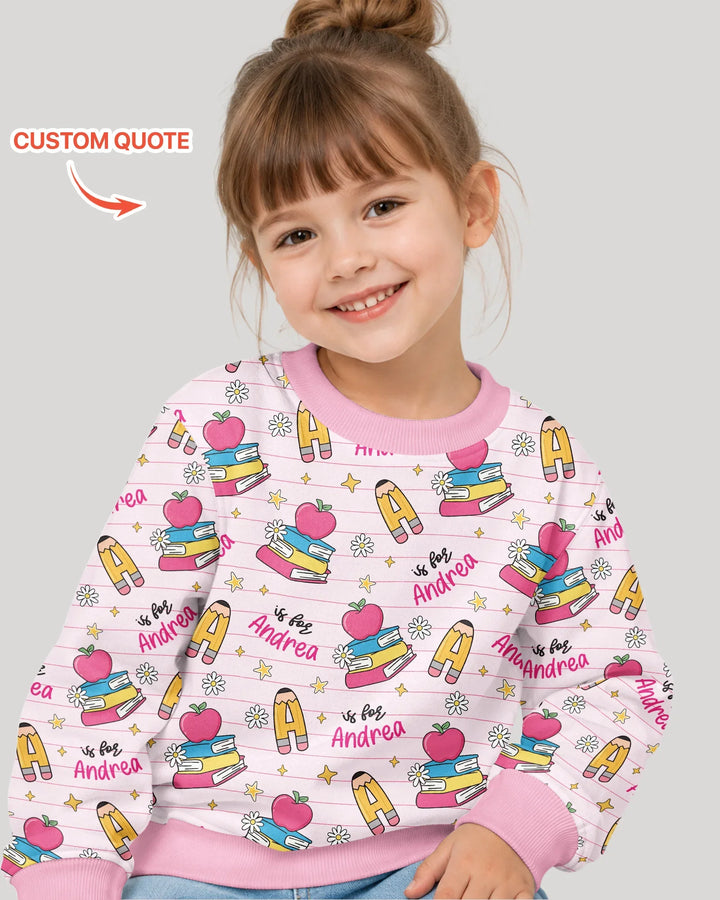 Custom Template Bambus-Rundhals-Sweatshirt