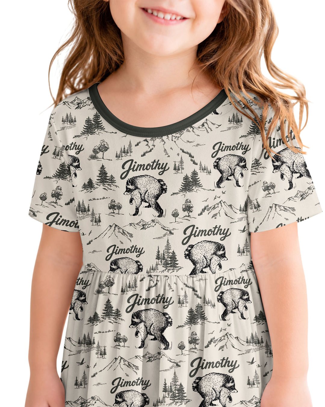 Vorlage Bambus Twirl Kleid