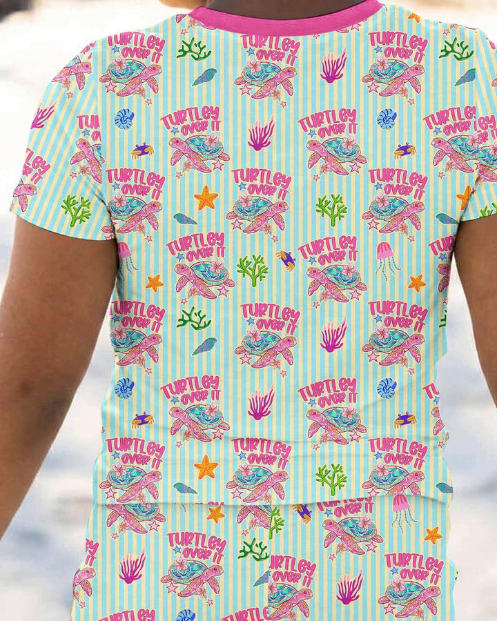 Zweiteiliges, kurzärmliges Pyjama-Set mit Marienkäfern