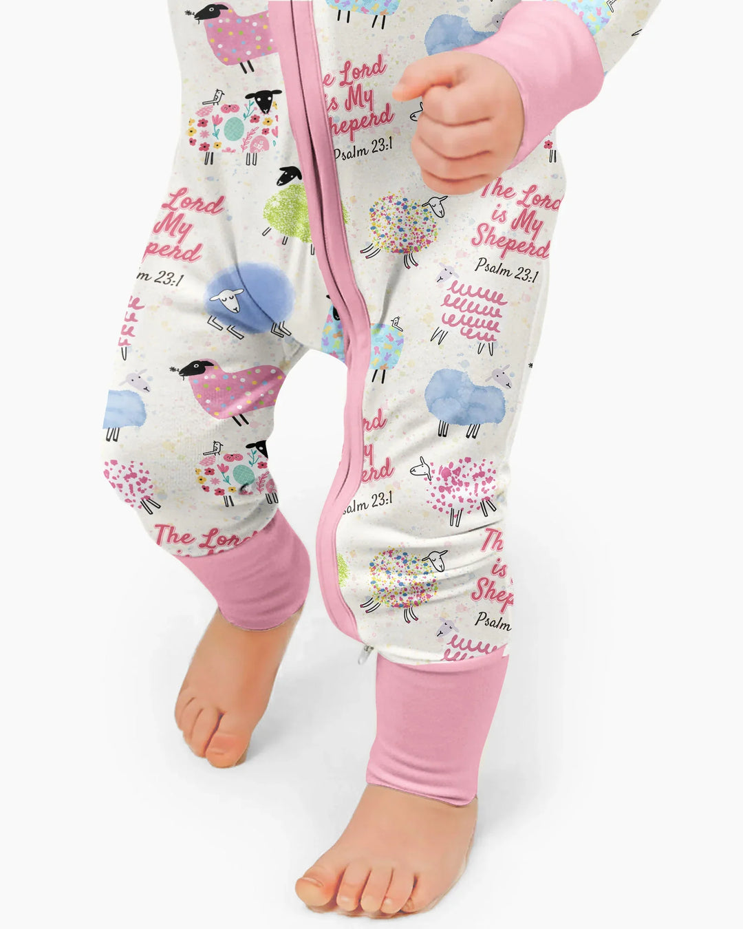 The Lord Is My Shepherd Psalm 23 Bamboo Convertible Zippy