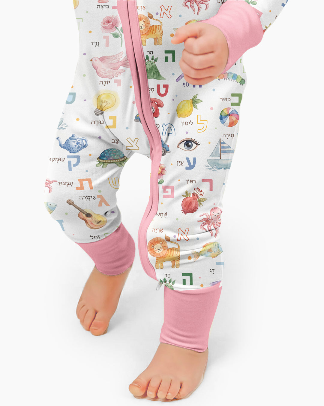 Gerippte Babykleidung mit individuellem Foto - Weich &amp; Skizzenhaft