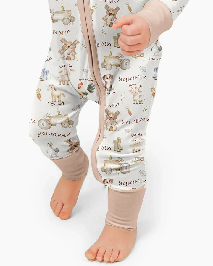 Gerippte Babykleidung mit individuellem Foto - Weich &amp; Skizzenhaft