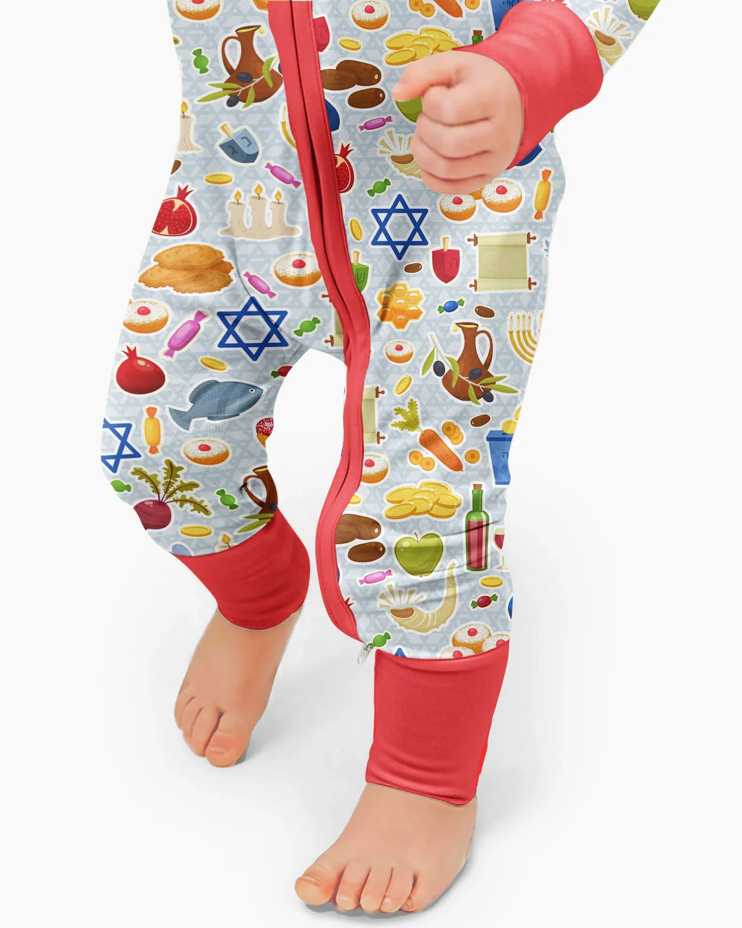 Gerippte Babykleidung mit individuellem Foto - Weich &amp; Skizzenhaft