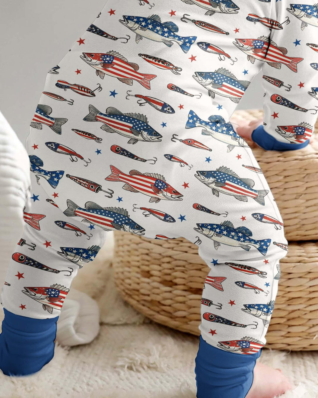 Gerippte Babykleidung mit individuellem Foto - Weich &amp; Skizzenhaft