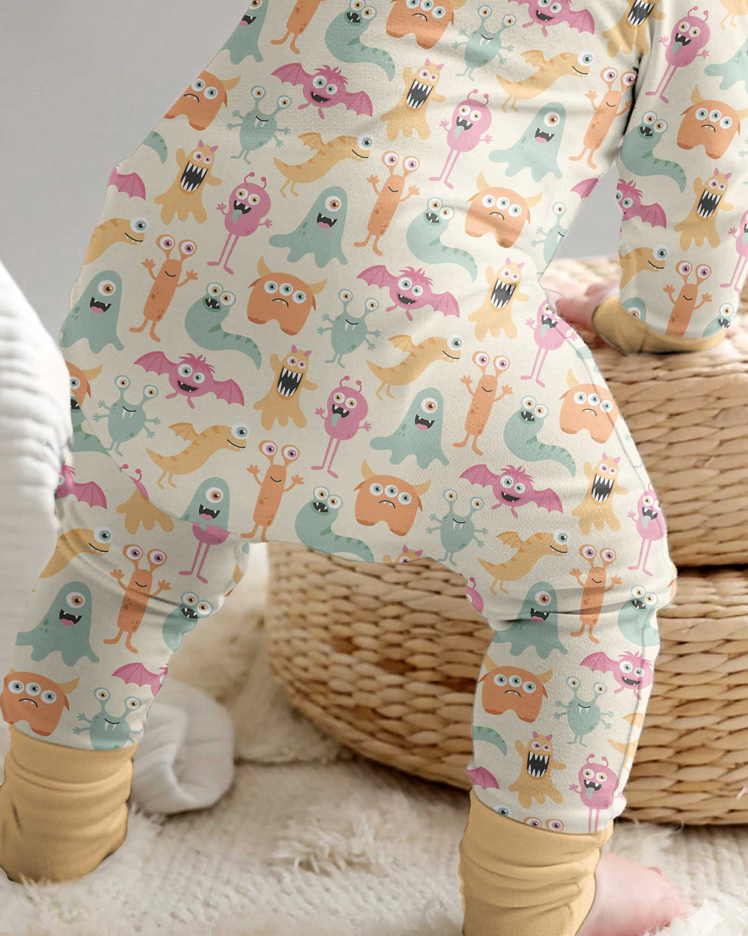 Monster Boo Bash Bamboo Convertible Zippy