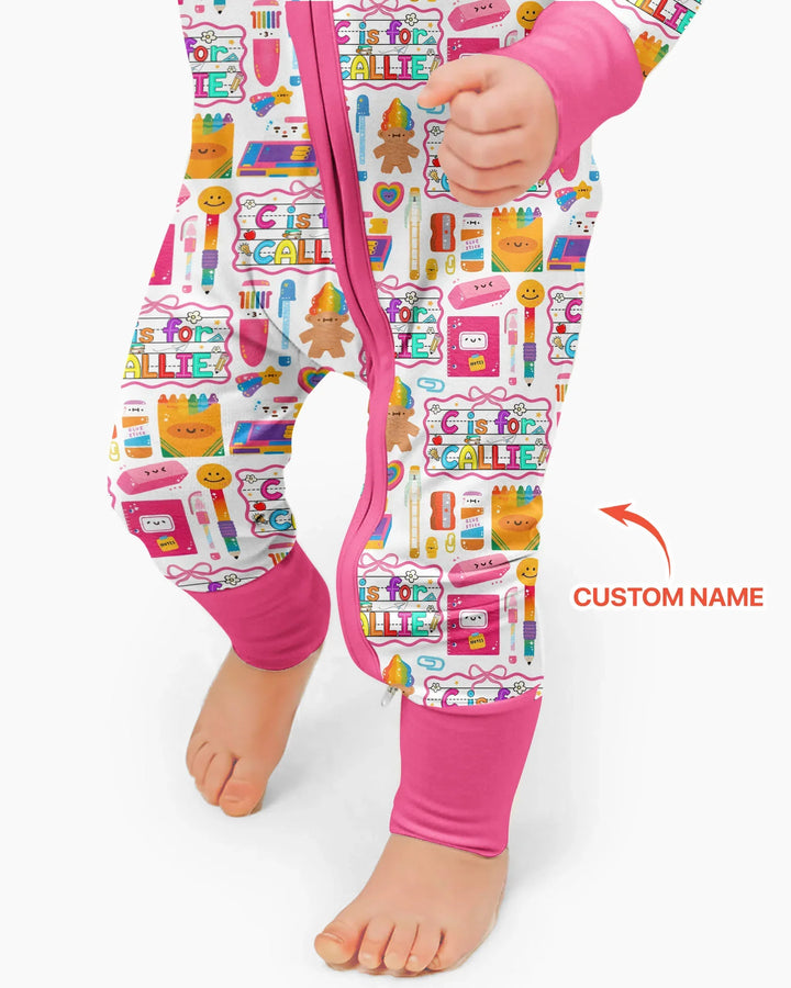 Gerippte Babykleidung mit individuellem Foto - Weich &amp; Skizzenhaft