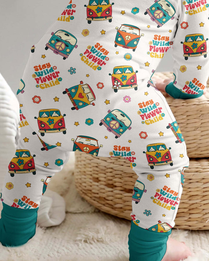 Gerippte Babykleidung mit individuellem Foto - Weich &amp; Skizzenhaft