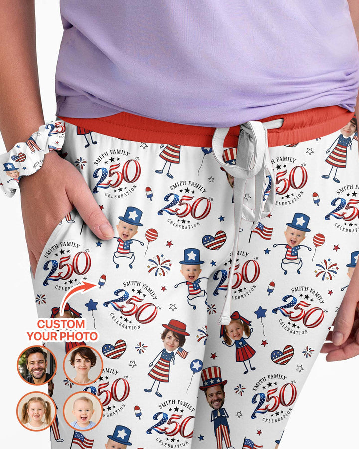 Template Damen Pyjama-Set aus personalisiertem Bambus