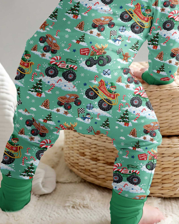 Holiday Monster Truck Bamboo Convertible Zippy
