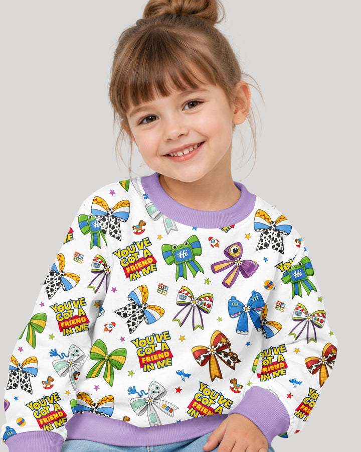 Sweatshirt mit Rundhalsausschnitt aus Bambusfaser