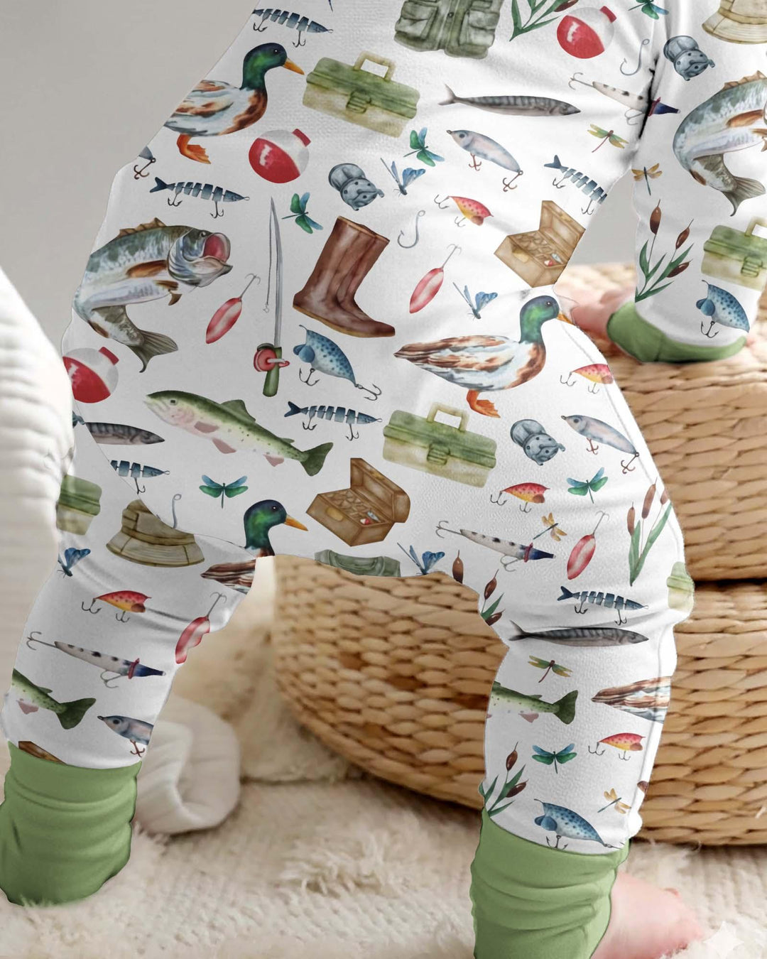 Gerippte Babykleidung mit individuellem Foto - Weich &amp; Skizzenhaft