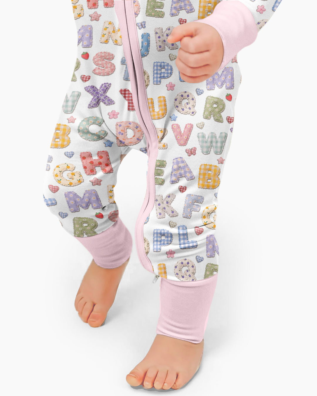 Fabric Alphabet Letters Bamboo Convertible Zippy