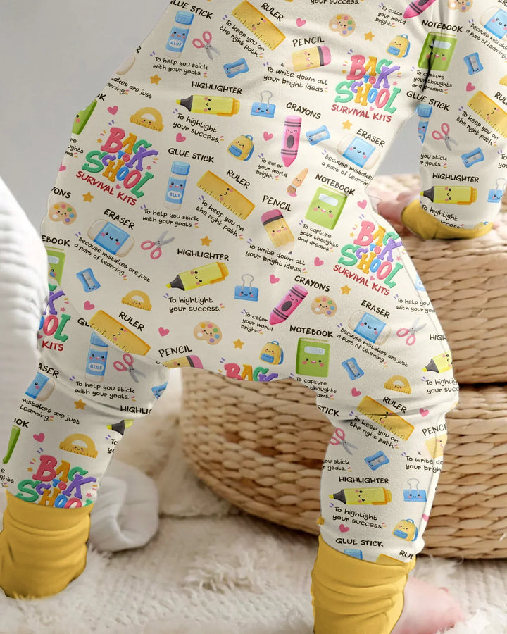 Gerippte Babykleidung mit individuellem Foto - Weich &amp; Skizzenhaft