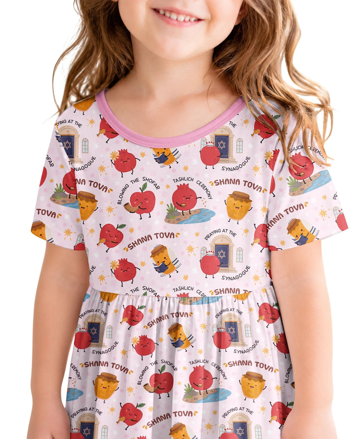 Vorlage Bambus Twirl Kleid