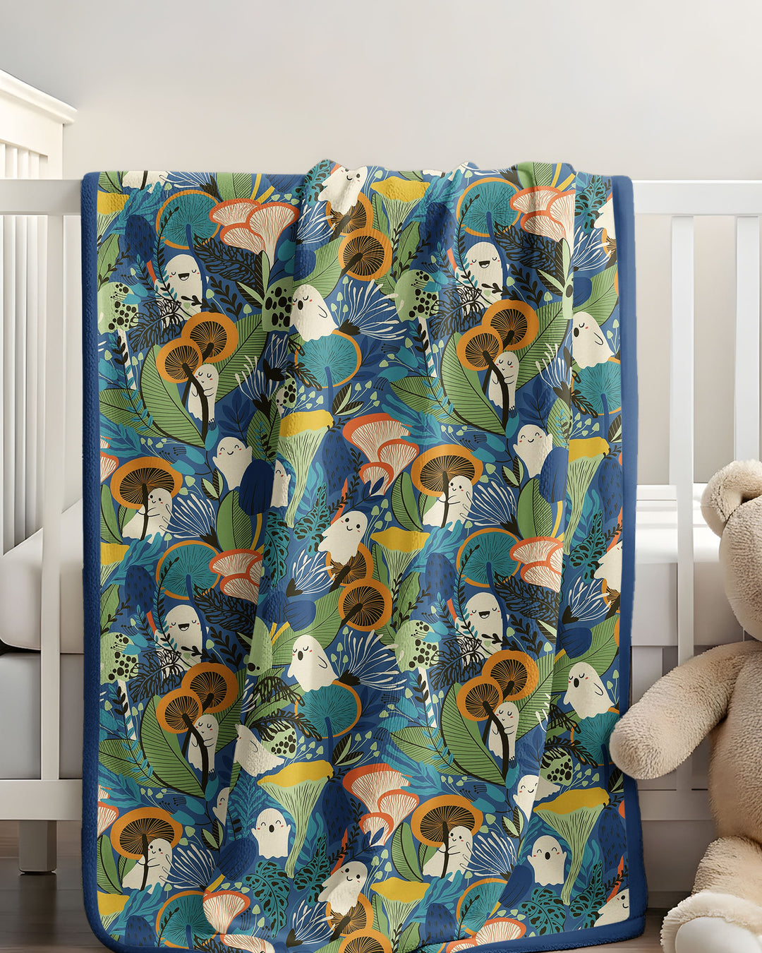 Ghost Forest Bamboo Blanket