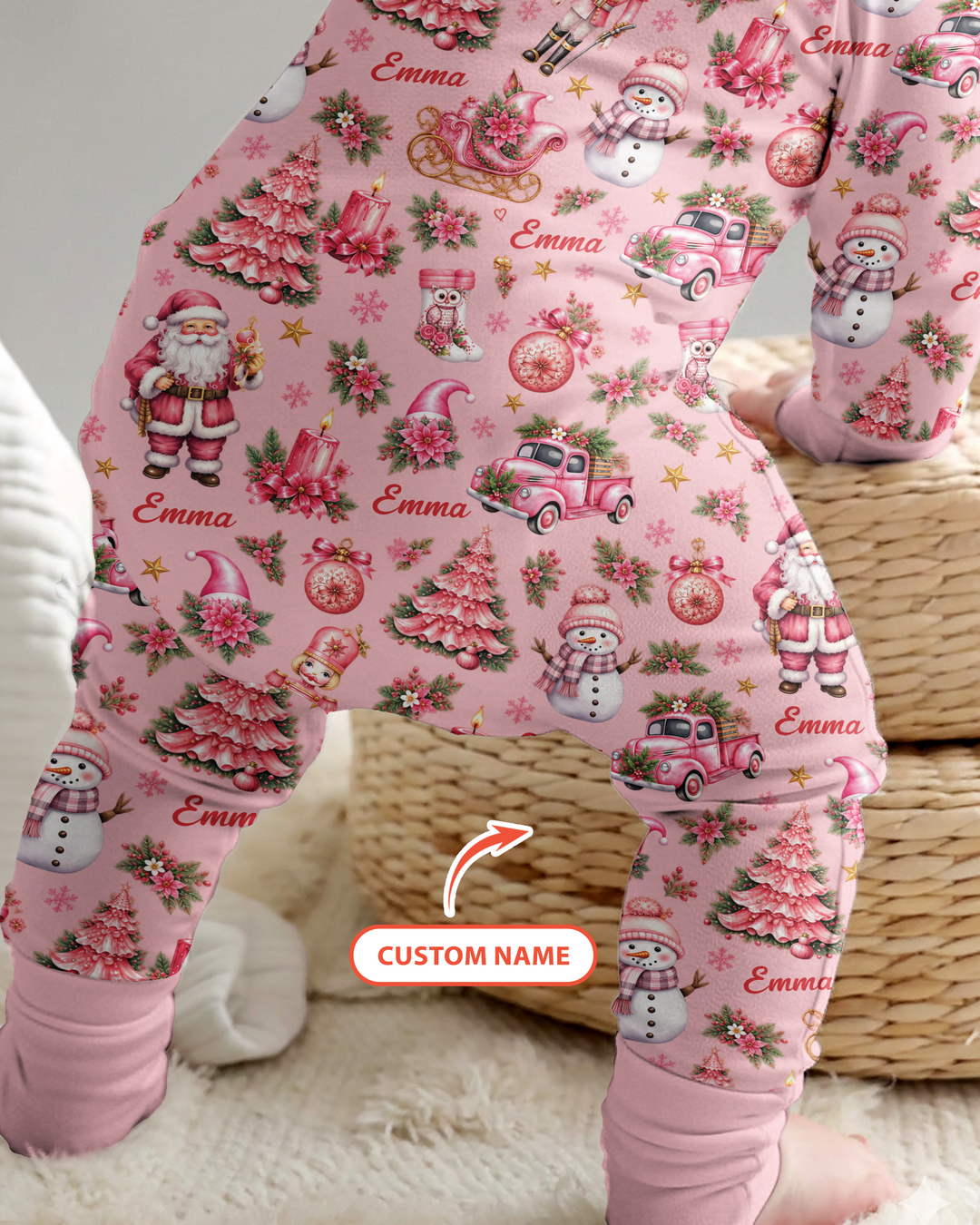 Christmas Tree Pinky Bamboo Convertible Zippy