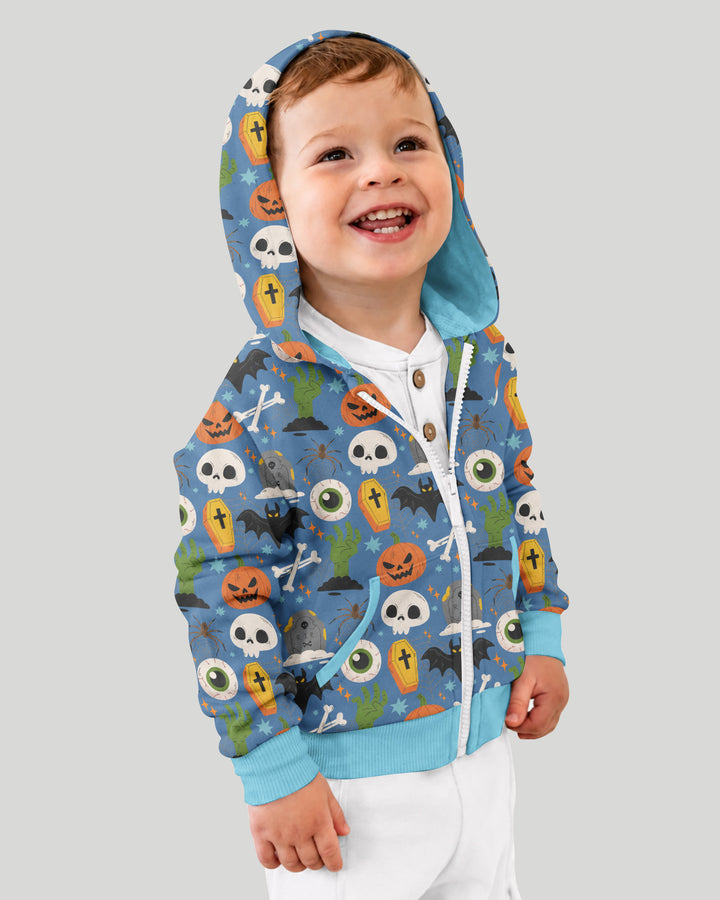 Little Monsters Bamboo Zip Hoodie