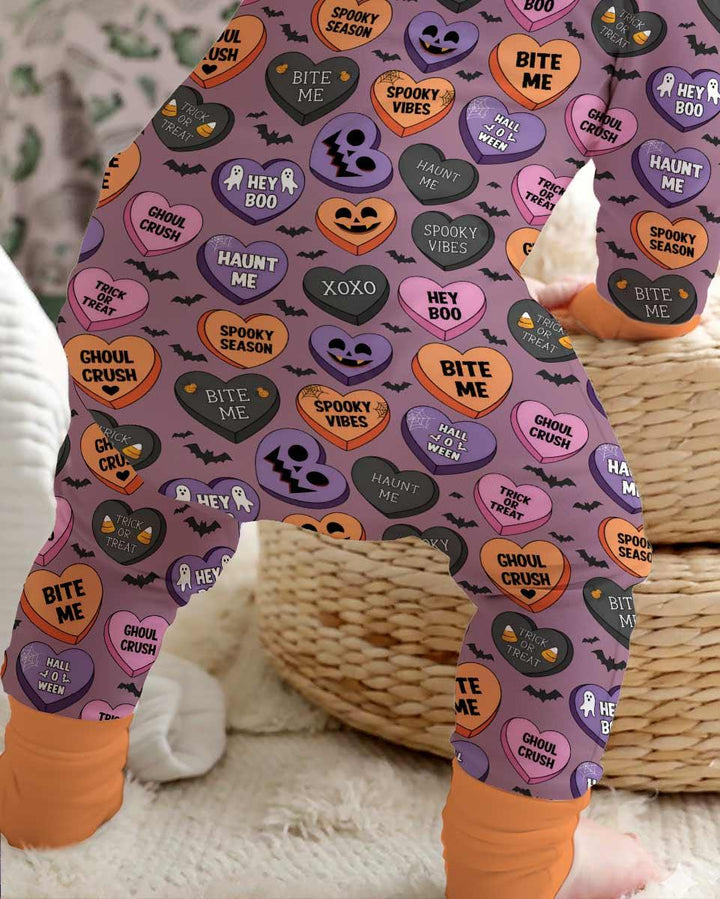 Candy Hearts Halloween Convertible Zippy