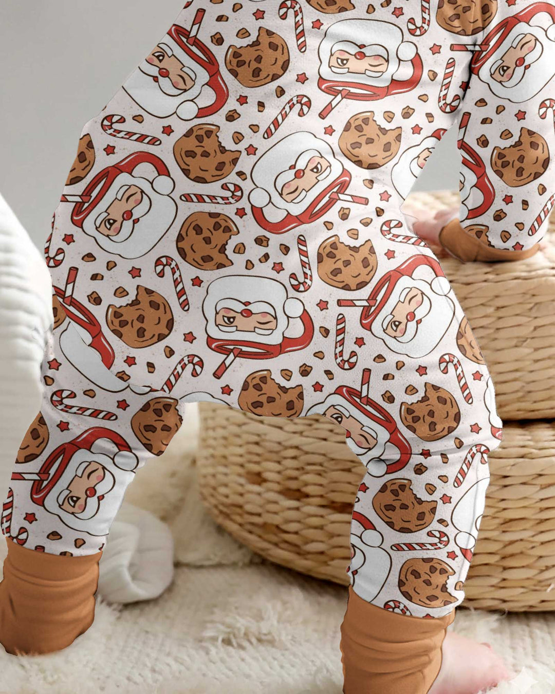 Santa's Cookie Break Bamboo Convertible Zippy