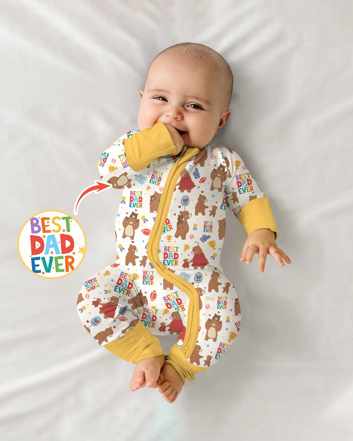 Gerippte Babykleidung mit individuellem Foto - Weich &amp; Skizzenhaft