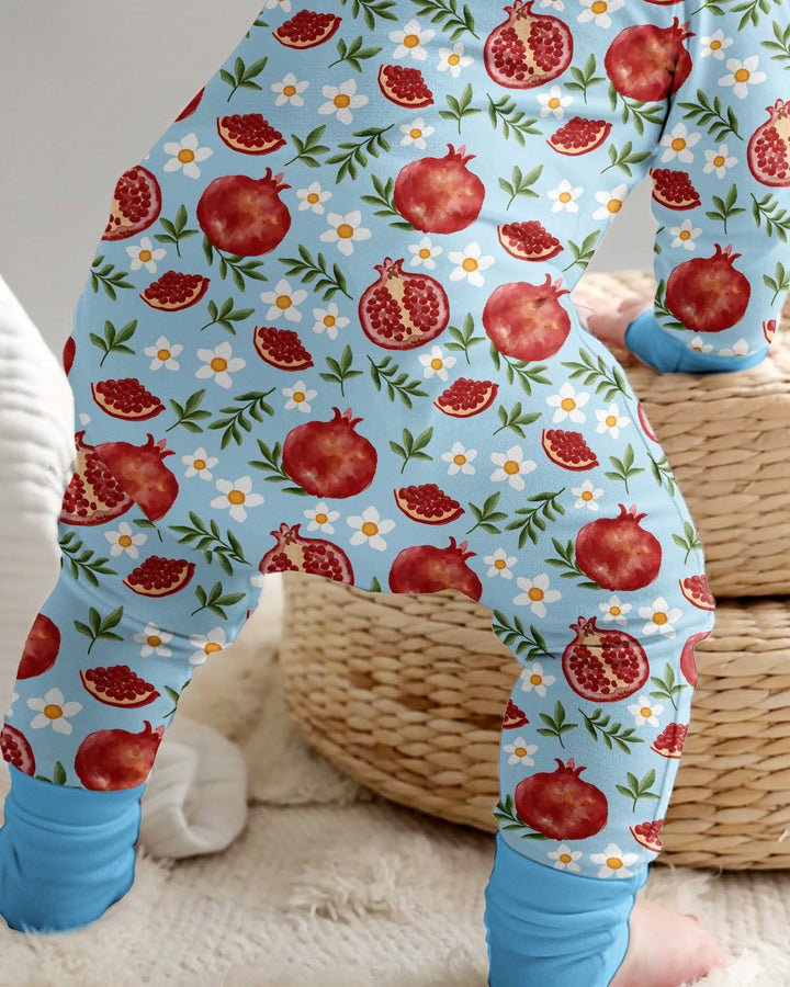Gerippte Babykleidung mit individuellem Foto - Weich &amp; Skizzenhaft