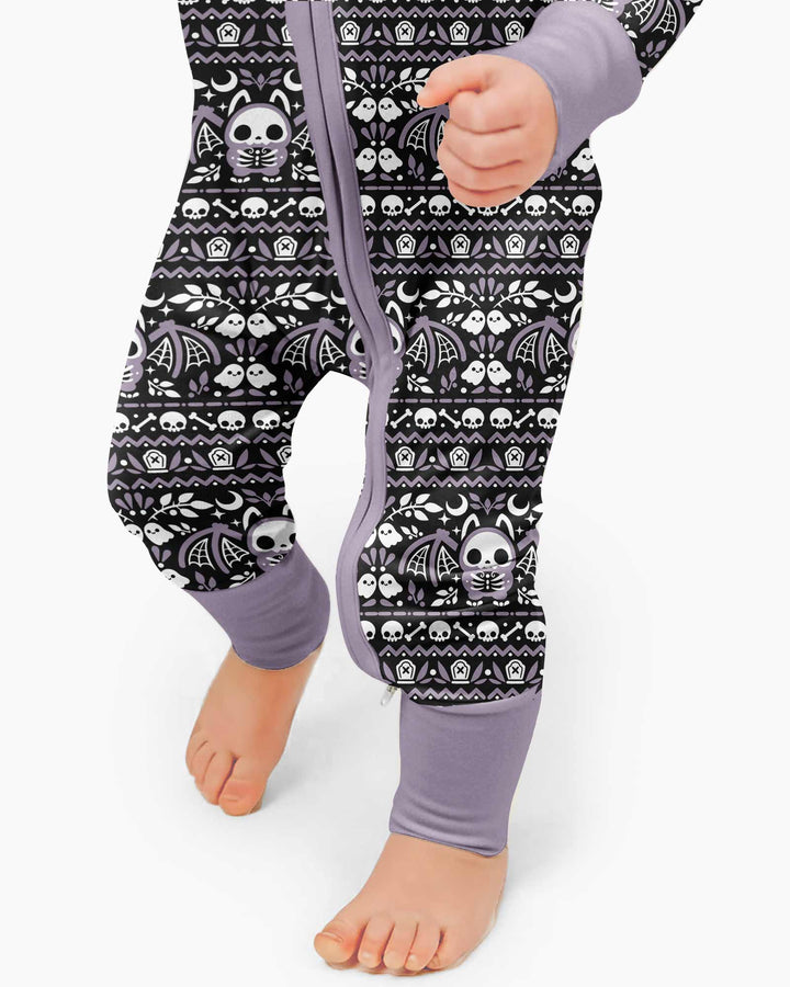 Batty Fair Isle Bamboo Convertible Zippy