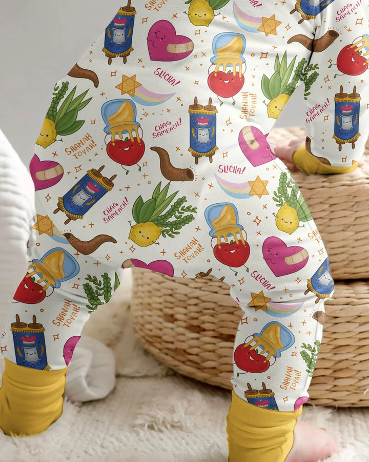 Gerippte Babykleidung mit individuellem Foto - Weich &amp; Skizzenhaft
