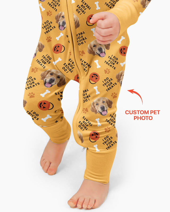 Custom Pet Photo Tricks for Treats  Bamboo Convertible Zippy