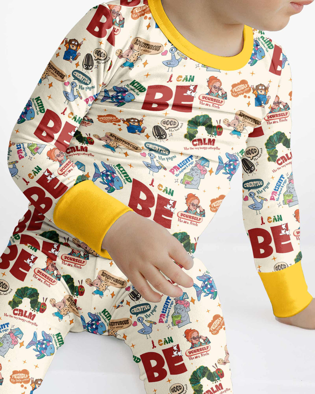 I Can Be Bamboo Two Piece Long Sleeve Pajama Set