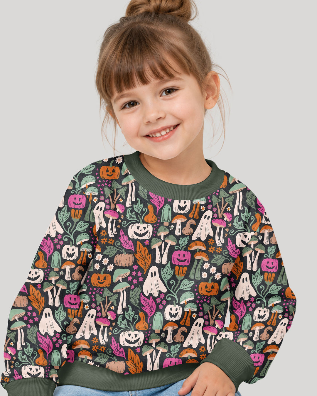 Dark Pumpkin Zona Bamboo Crewneck Sweatshirt