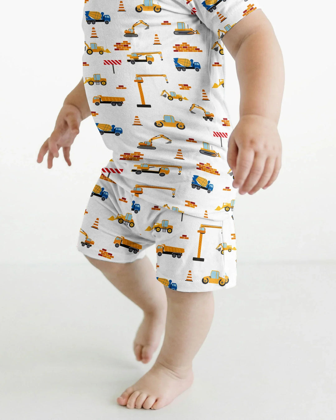 Konstruktion Bambus Zweiteiliger Kurzarm-Shorts-Pyjama-Set