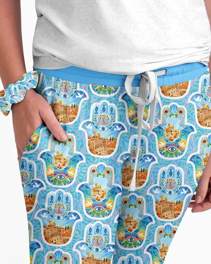 Vorlage Bambus Damen Pyjama Set