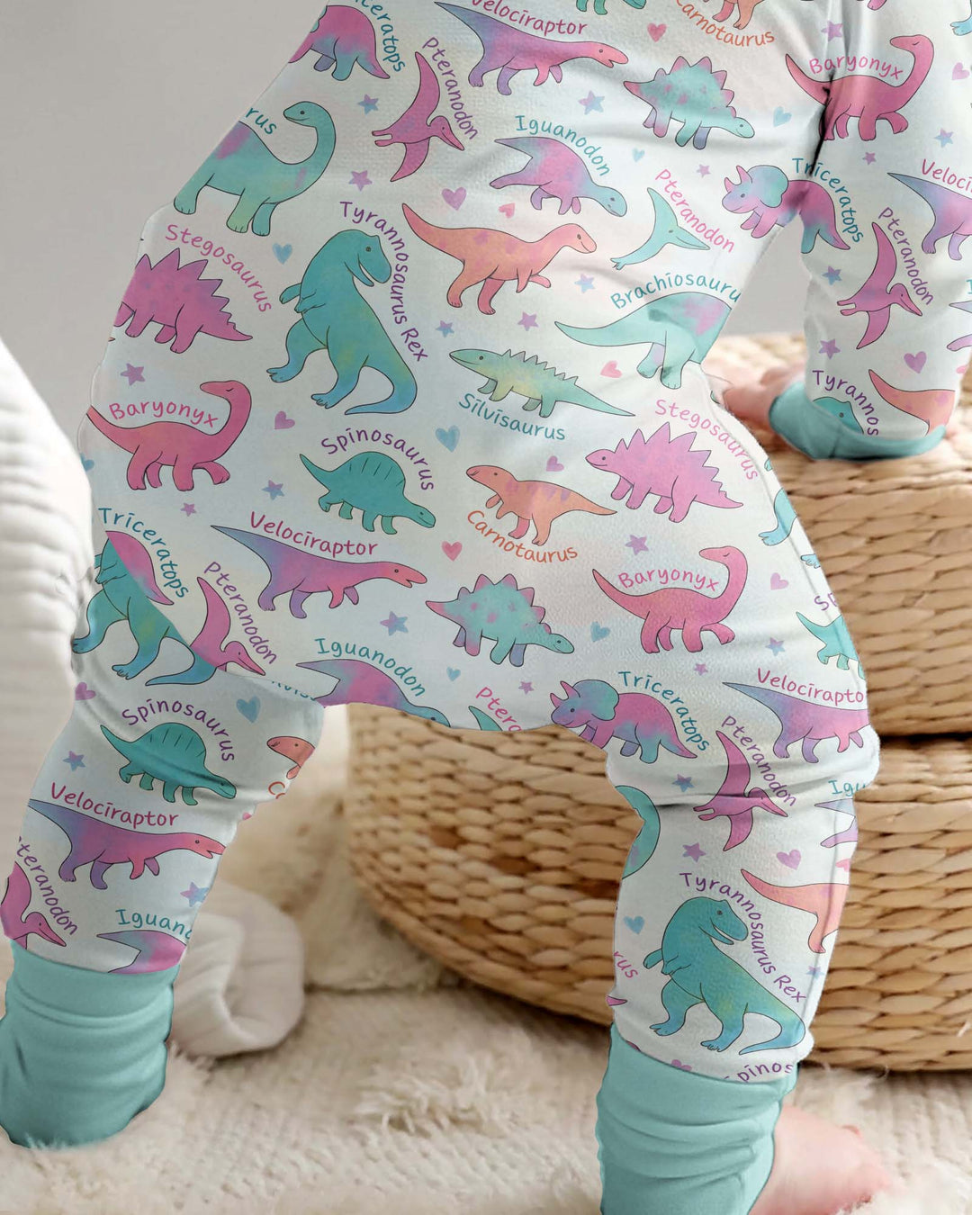 Gerippte Babykleidung mit individuellem Foto - Weich &amp; Skizzenhaft