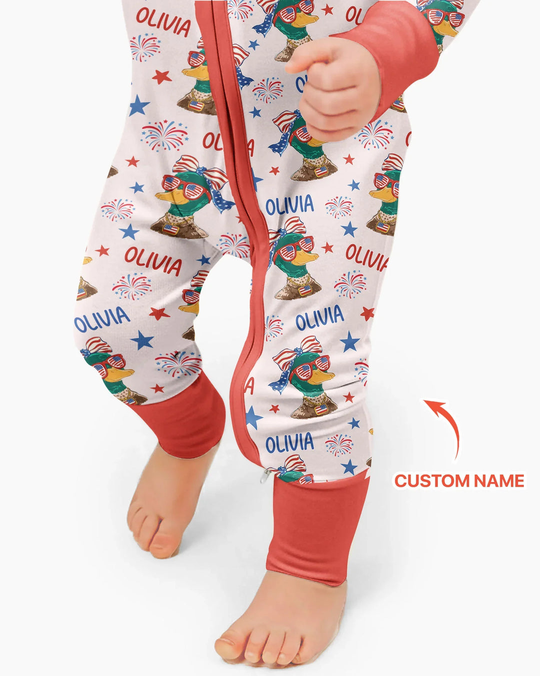 Gerippte Babykleidung mit individuellem Foto - Weich &amp; Skizzenhaft