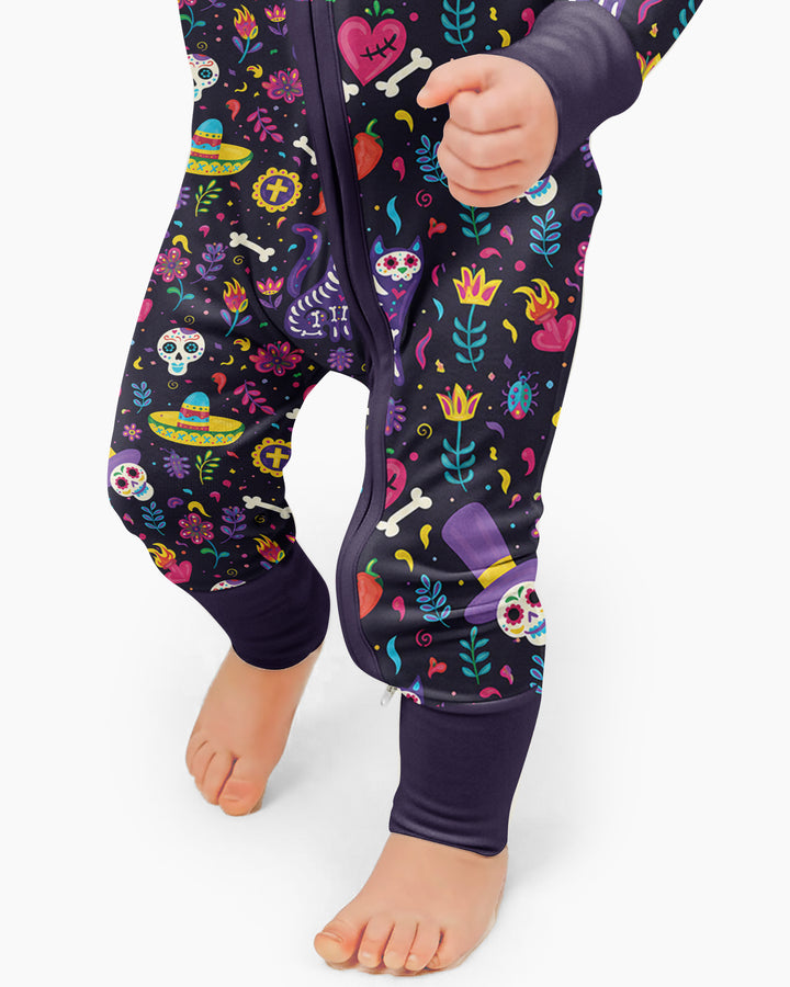 Gerippte Babykleidung mit individuellem Foto - Weich &amp; Skizzenhaft